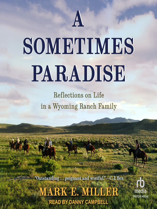 Title details for A Sometimes Paradise by Mark E. Miller - Wait list